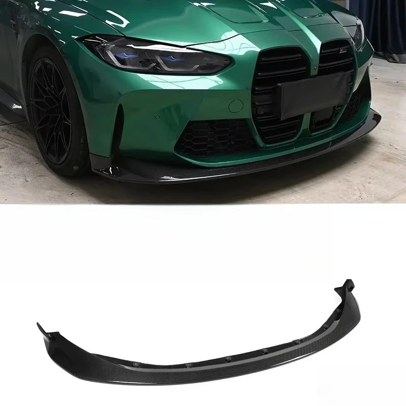 RSC Style Front Lip Diffuser Lower Lip Bodykit Retrofit/Upgrade for  G80 G82 M3 M4 2021+  Dry Carbon Fiber